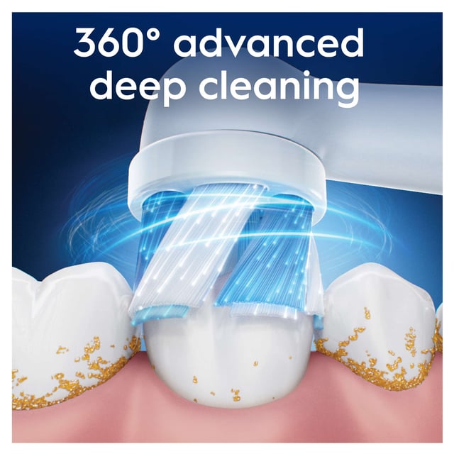 Oral-B iO Ultimate Clean Replacement Heads, White, 4 Pack
