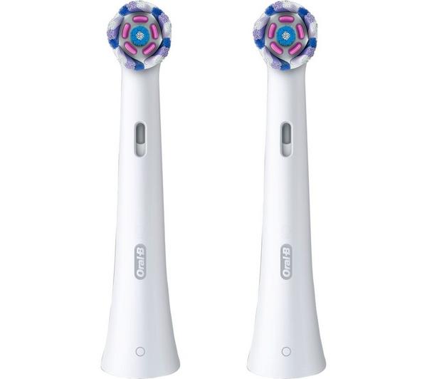 ORAL-B iO Radiant White Replacement Toothbrush Head - Pack of 2