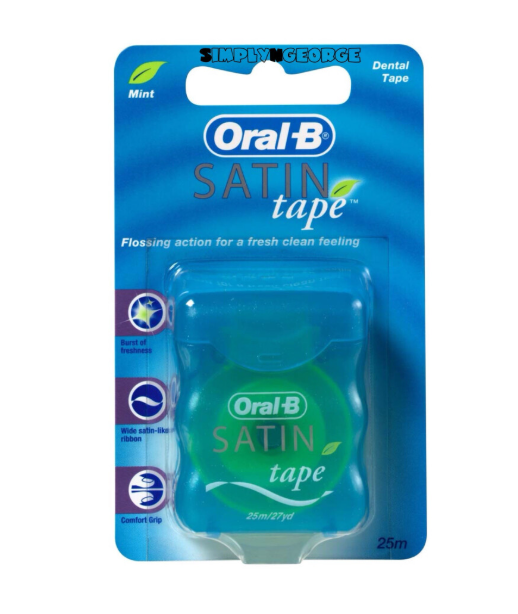 Oral-B Satin Tape 25m - Mint Dental Floss