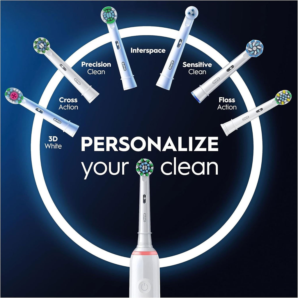 Oral-B Pro 3 Electric Toothbrush Pink, 3 Modes, Timer, with travel case