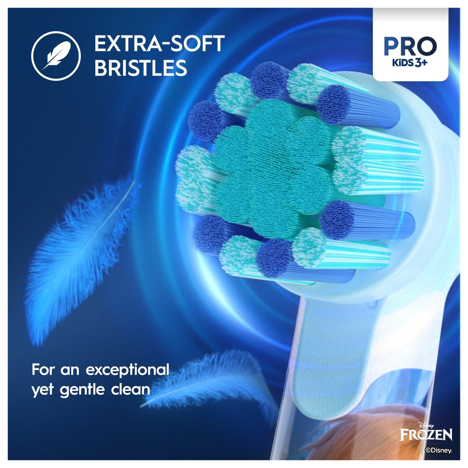 Oral-B Kids Frozen Vitality Pro Toothbrush with Case Blue