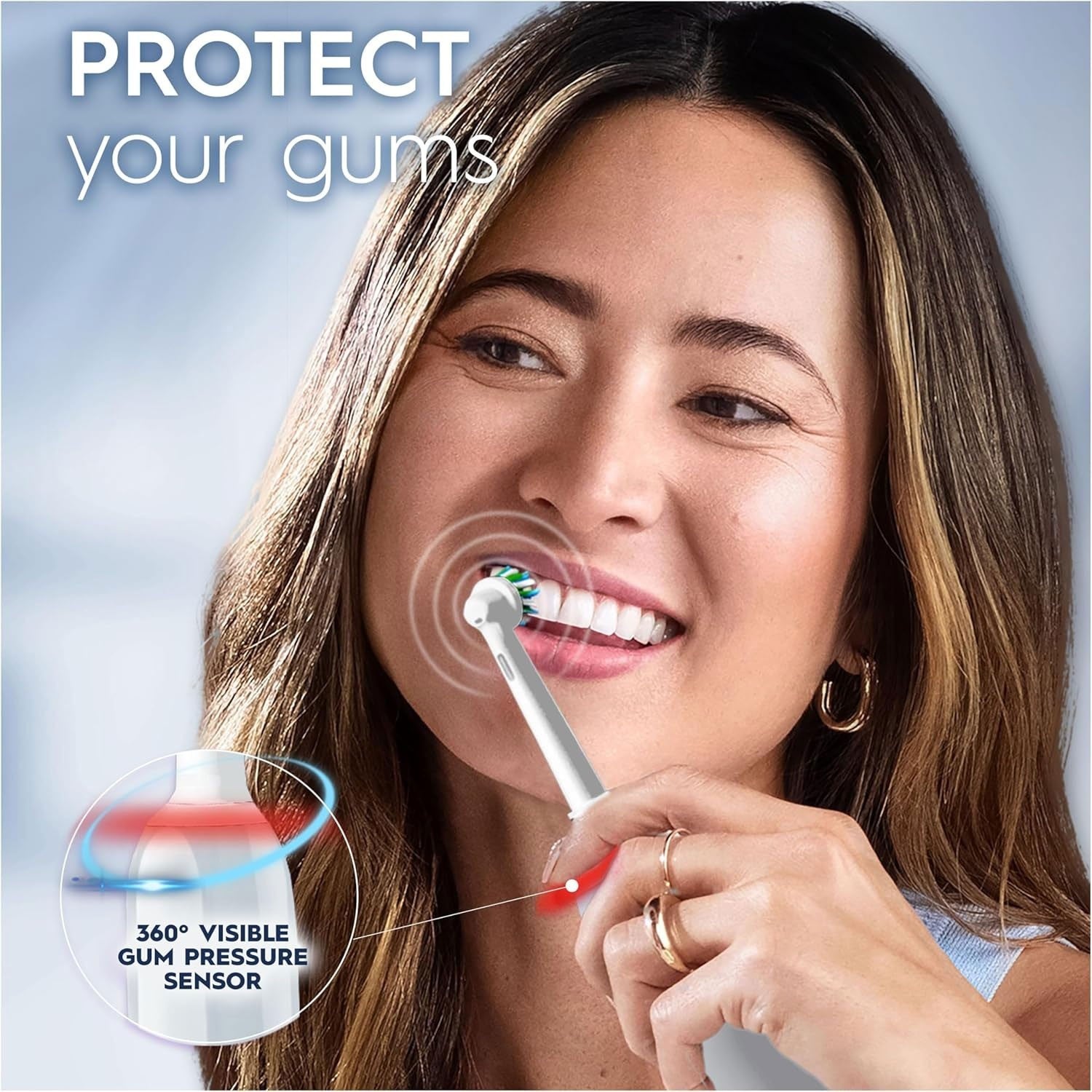 Oral-B Pro 3 Electric Toothbrush Pink, 3 Modes, Timer, with travel case
